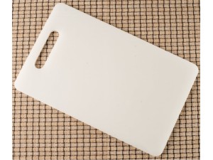 TABUA DE PLASTICO BRANCA PEQUENA