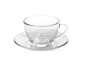 XICARA VIDRO 238ML BASIC C/PIRES