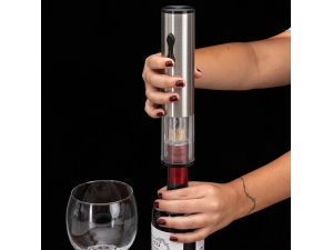 SACARROLHA A PILHA INOX