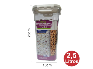 POTE ACRILICO 2,5L TPA-COLOR 13X26CM