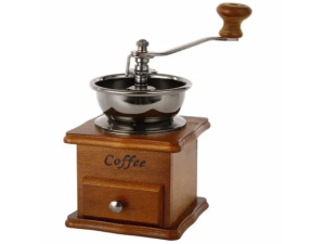 MOEDOR CAFE MADEIRA/INOX IMPORTADO