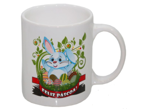 CANECA CERAMICA 180ML PASCOA SMALL FRONTAL