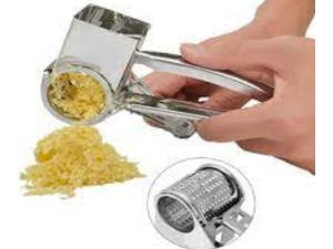 RALADOR QUEIJO MANUAL INOX 20X08X06CM