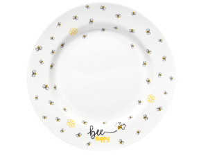 PRATO PORCELANA 19CM HONEY