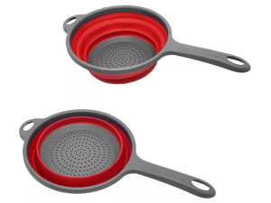 ESCORREDOR SILICONE RETRATIL C/CABO 43X23CM