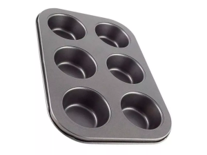 FORMA 6 CUPCAKE ANTIADERENTE 26X18CM