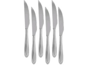 JOGO 6 TALHER ONYX FACA 26CM