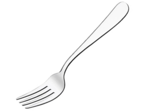 KIT 06 GARFO SOBREMESA INOX GARBO 15CM