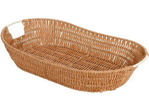 CESTA FIBRA 45X27CM OVAL