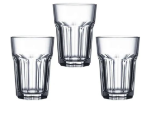 JOGO 3 COPO VIDRO 360ML CASABLANCA