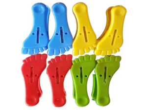 KIT 08 PRENDEDOR PLASTICO PEZINHOS