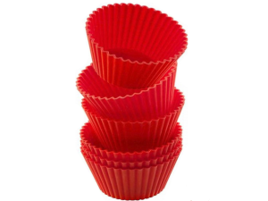 KIT 06 FORMA SILICONE CUPCAKE 07CM