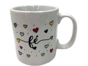 CANECA CERAMICA 300ML PALAVRAS