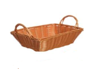 CESTA RATTAN LILY 22X15CM RETANGULAR/ALÇA
