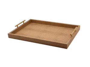 BANDEJA BAMBU 35X23CM C/ALÇA