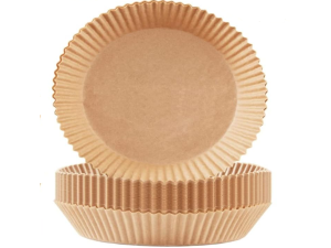 KIT 50 FORMA 16CM PAPEL P/AIR FRYER REDONDA