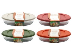 ASSADEIRA VIDRO 3,0L OVAL TAMPA-PLASTICA