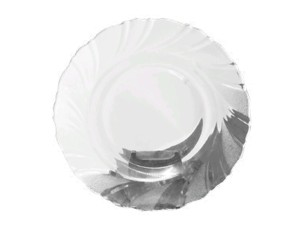 PRATO VIDRO 18CM LINHA CRISTAL