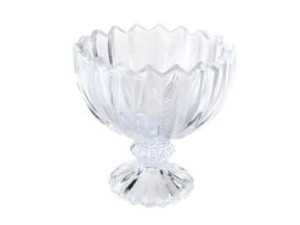 JG 3 TACA VIDRO 200ML SOBREMESA C/PÉ