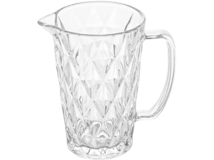 JARRA VIDRO 1,3L  DIAMOND CLEAR