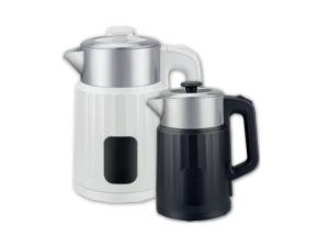 CHALEIRA ELETRTICA 220V 1000W 1,5L BRANCA/PRETA