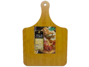 TABUA MADEIRA P/CORTE 36X23CM C/CABO