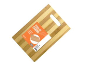 TABUA BAMBU 26X16CM LISTRAS