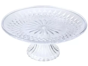 BOLEIRA ACRILICA 35CM C/PÉ