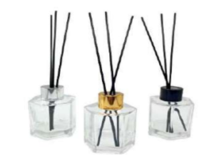 DIFUSOR VIDRO SEXTAVADO C/VARETAS