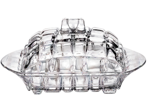 MANTEGUEIRA VIDRO 17X08CM ROMANCE