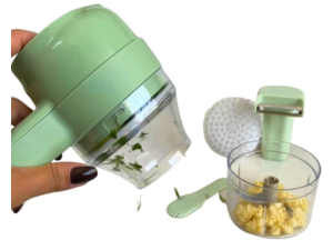 MINI PROCESSADOR ELETR USB/TOMADA PORTATIL