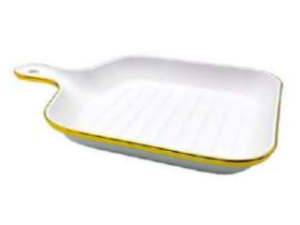 BANDEJA MELAMINA 16X22CM FRIGIDEIRA