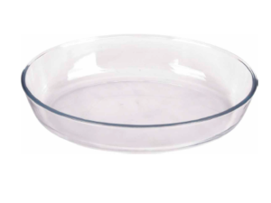 ASSADEIRA VIDRO 1,6L OVAL 26X18CM BOROSSILICATO