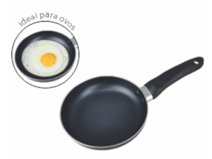 FRIGIDEIRA MINI 12CM REVEST-CERAMICA PRETA