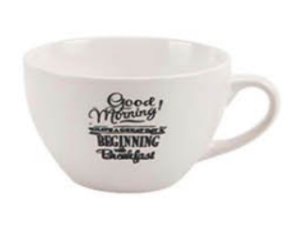 XICARA CER 400ML JUMBO BRANCA