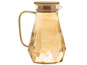 JARRA VIDRO 1,8L AMBAR TP-INOX