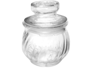 POTE VIDRO 150ML TP-VIDRO BOJUDO