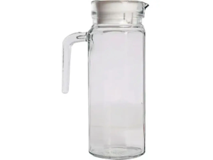 JARRA VIDRO 1100ML ELEGANCE C/TAMPA