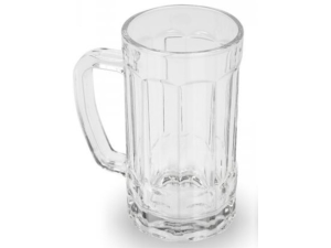 CANECA VIDRO P/ CHOPP 360ML FRIZADA