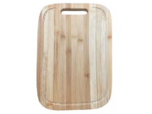 TABUA BAMBU P/CORTE 34X24CM C/CANALETA