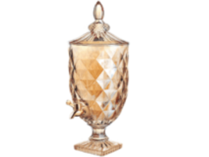 SUQUEIRA VIDRO 5,0L AMBAR DIAMOND