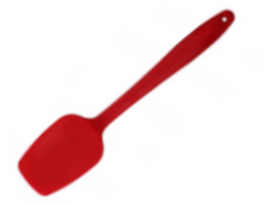 ESPATULA SILICONE 21CM VERMELHA