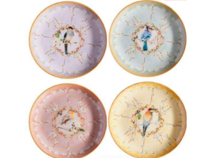 PRATO CERAMICA 21CM CORONA SUSSURRO