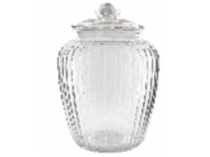 POTE VIDRO 2,2L BOJUDO ESMERALDA