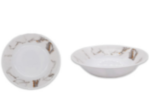 TIGELA MELAMINA RAJADA 850ML REDONDA