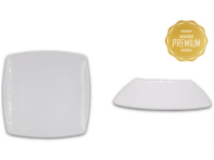 PRATO MELAMINA-FORTE QUADRADO 21,5CM