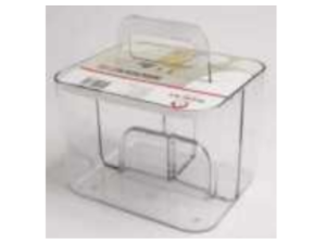 ORGANIZADOR/MESA ACRILICO 15X14CM C/ALÇA