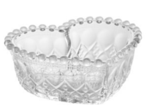 BOWL VIDRO 13CM CORACAO BALLS