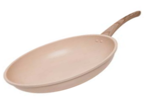 FRIGIDEIRA ALUM 28CM REV-CERAMICA BEGE