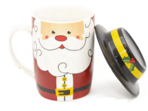 CANECA DE CERAMICA 320ML PAPAI NOEL NATAL